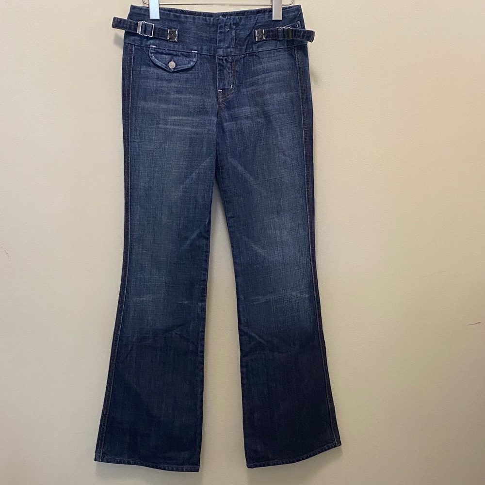 7 for all mankind boot cut denim jeans size 25